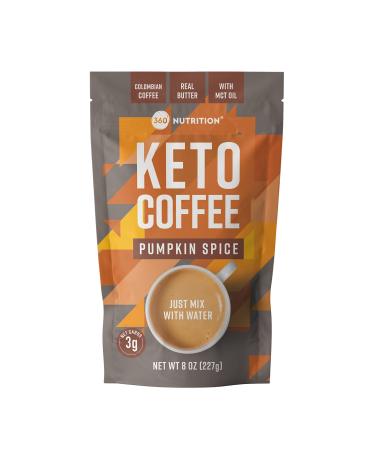 360 Nutrition Keto Coffee with MCT Oil (Pumpkin Spice Flavor)
