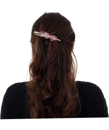 Beaupretty rhinestone hair clip bridal hair clip red hair clip crystal hair clips rhinestone barrettes flat hair clip rhinestone hair barrette Korean version Metal bride hair Crystal - Buy Online on GoSupps.com