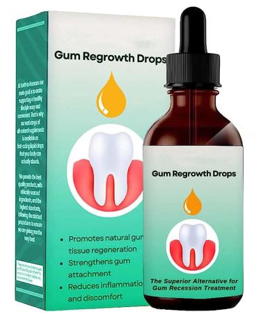Dentizen Gum Regrowth Drops 30 ml dentizen Gum Gel Dentizen Drops Repair Gum Regrowth for Receding Gum Gum Regrowth Drops Natural for Oral Care Rejuvenate Your Gums With Ease