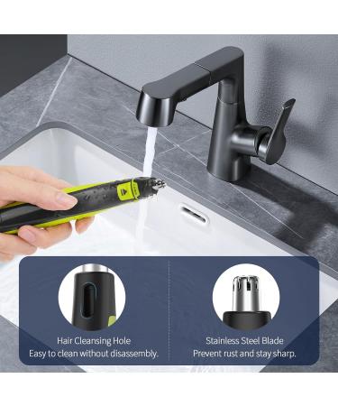 YINKE Manual 3 Razor Replacement Blades and Nose Hair Trimmer Heads - Compatible with O Blade QP2520 QP2630 QP2724 QP2734 QP2834, O Blade 360 & OBlade Pro Electric Shaver - 3+1Pcs - Buy Online on GoSupps.com