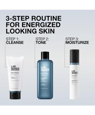 Lab Series Daily Rescue Men's Skincare Set - Essential Skin Care Routine Kit Includes Face Wash for Men - Hydrating Face Toner - Men's Face Moisturizer Cream - Buy Online on GoSupps.com