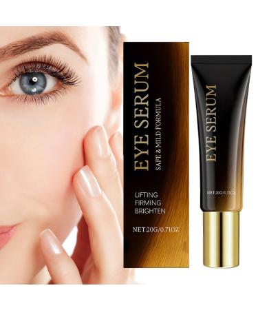 Njidher Moisturizing Eye Cream | Firming Eye Cream 20g | Smoothing Soothing Lifting Lotion Daily Use Night Day Home Travel