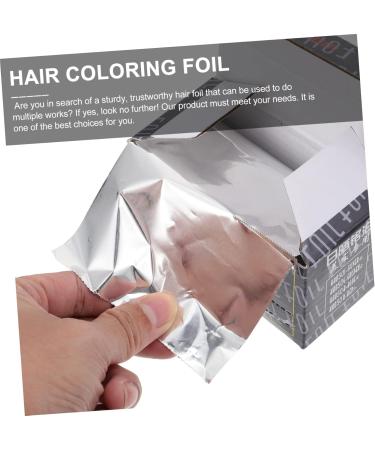 minkissy 3 Rolls Perm Tin Foil Wide Hair Foil Hair Foils Hair Coloring Foils Foil Paper Aluminum Foil for Hair Highlighting Foil Hair Perm Tool Hairdressing Foil Silver Foil Modeling - Buy Online on GoSupps.com