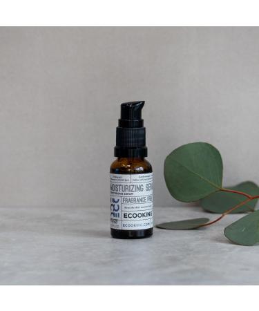 Ecooking Moisturizing Serum 20ml - Hyaluronic Acid & Tripeptides Enriched - Reduces Lines & Wrinkles - Suitable for All Ages and Skin Types - Non-Greasy Formula - Boosts Skin Hydration - Buy Online on GoSupps.com