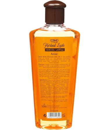 COSMO Anise Hair Oil Herbal Lush 200ml - Buy Online on GoSupps.com