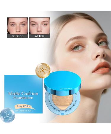  GjnjfdF Air Cushion Makeup Long-Lasting Matte Foundation for Women | Long-Lasting Corrective Makeup Cream for Girlfriend Wife Daughter Sister and Friend - Buy Online on GoSupps.com