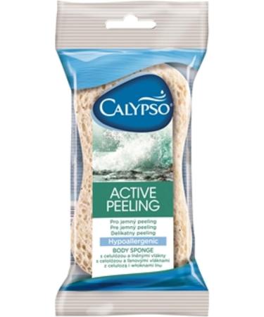 Calypso Natural Active Peeling Bath Sponge - Exfoliating & Gentle Skin Care for All Skin Types | International Shipping Available - Buy Online on GoSupps.com