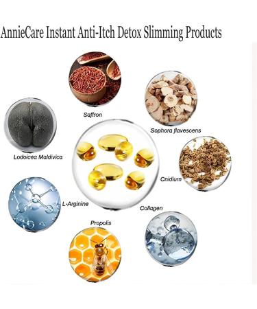 AnnieCare Natural Detox Vaginal Gel & Capsule Bundle - 35pcs | Instant Anti-Itch, Slimming, and Repair Solution - Buy Online on GoSupps.com