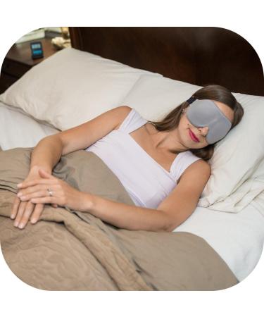 ComfyMed Sleep Mask CM-EM17 - Best 3D Eye Mask for Night and Travel | Men and Women | Grey - Buy Online on GoSupps.com