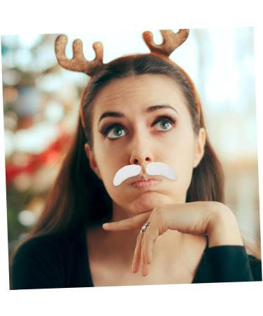 6 Pairs Christmas Party Dress up Props Eyebrows Novelty Small False Eyebrows Christmas Cosplay Eyebrow Fake Eyebrow Decorative Eyebrow Artificial Eyebrow Party Supplies White SOIMISS - Buy Online on GoSupps.com