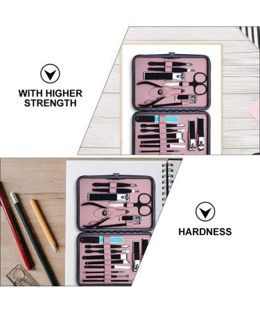 Beaupretty 1 Nail Set Professional Nail Clippers Kit Nail Tools Cuticle Pusher Toe Nail Manicure Pedicure kit Cosmetology kit Nail Gel Manicure kit Stainless Steel Nail Clipper Major Scraper - Buy Online on GoSupps.com