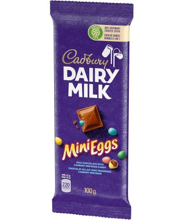 Cadbury Dairy Milk Milk Chocolate 200g & Dairy Milk Mini Eggs Chocolate Candy Bar 100g - Buy Online on GoSupps.com