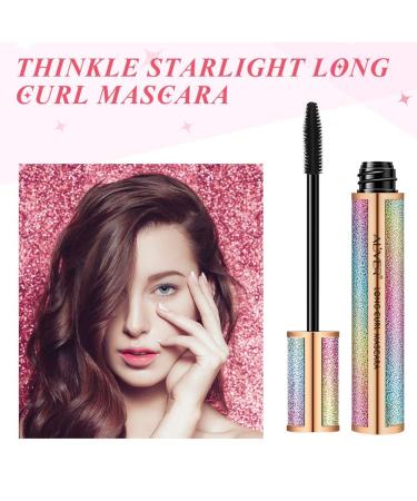 4D Silk Fiber Mascara - Waterproof Smudge-Proof Lengthening & Thickening - Clump-Free All-Day Wear for Fuller Lashes - 10g Tube - Buy Online on GoSupps.com