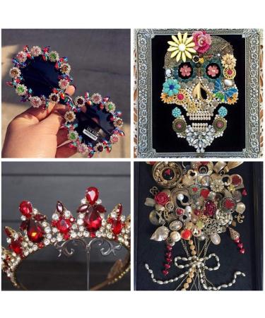 Choupee 130PCS Sew On Rhinestones | Prong Setting Glass Rhinestone Mix for Costume & Garments - Buy Online on GoSupps.com