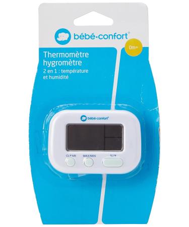 BEBE CONFORT Thermometer & Hygrometer for Infants - Measures Temperature & Humidity Suitable from Birth 1 Piece - International Shipping Available - Buy Online on GoSupps.com