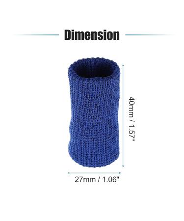 VOCOSTE 30 Pcs Breathable Finger Sleeves | Thumb Braces for Pain Relief | Elastic Compression Protectors for Arthritis & Trigger Finger - Blue - Buy Online on GoSupps.com