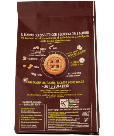  Galbusera Galbusera Cereali G Integrali Farciti Gianduja Cream Filled Biscuits Pack of 3 250 g - Buy Online on GoSupps.com