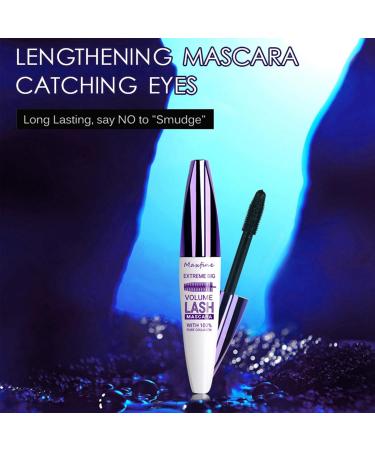 5D White Waterproof Mascara - Volumizing & Curling Extension for Christmas Halloween & Parties - Buy Online on GoSupps.com