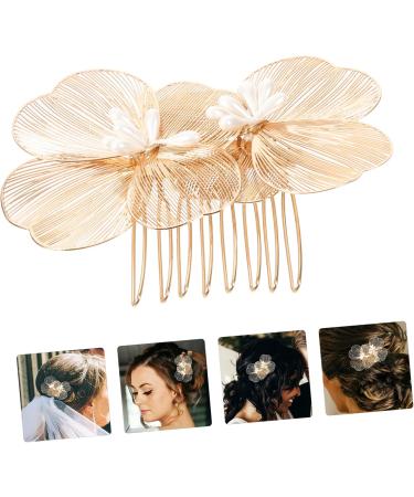 DOITOOL dress vintage Hanfu hair comb clip wild alloy hair accessories for women plastic Korean decorate the flowers girl Baroque girl hair accessories - Buy Online on GoSupps.com