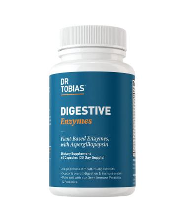 Dr. Tobias Digestive Enzymes Supplement, 60 Capsules 60 Count (Pack of 1)