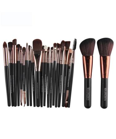 22-Piece Professional Makeup Brush Set for Women | Eyeshadow Foundation and More | Perfect Gift for Beauty Enthusiasts - Buy Online on GoSupps.com