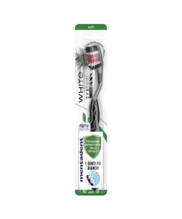 Mentadent Mentadent Toothbrush White System Carbon 1 piece