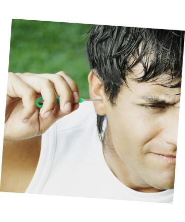 GOOHOCHY Ergonomic Ear 200pcs Earwax Cleaning Sticks Ears Cleaner Earwax Spiral Ear Cleaner - Buy Online on GoSupps.com