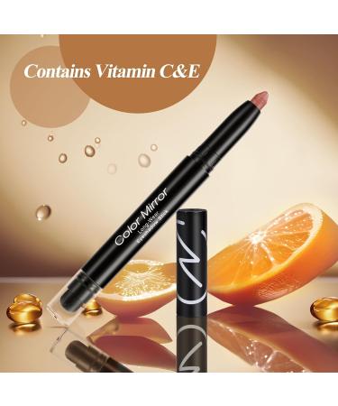 Buy Cream Waterproof Hypoallergenic Eyeshadow Stick | Long Wear Metallic Glitter Matte Pencil - 05 Sunset Shimmer - Buy Online on GoSupps.com