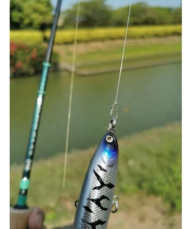 BRILISLE Crankbait Snaps & Snap Clips for Bass Lures - Stainless Steel Duolock Fast Snaps - 45LB Tensile Strength - 50PCS - Buy Online on GoSupps.com