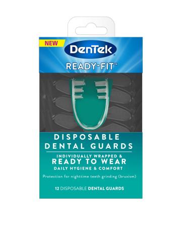 DenTek ReadyFit Disposable Dental Guards BPA Latex Free, 12 Count Ready Fit Disposable 12 Count (Pack of 1)