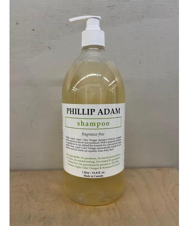 Phillip Adam Unscented Shampoo and Conditioner Set - pH Balancing - Sulfate Free & Paraben Free - 1L Each 1 l (Pack of 2) - Buy Online on GoSupps.com