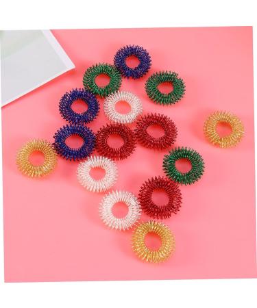 Partykindom 15pcs Fear Ring Set - Mini Toy Finger Rings for Kids | Acupressure Fiddle Toys for Relaxation & Sensory Play | International Shipping Available - Buy Online on GoSupps.com