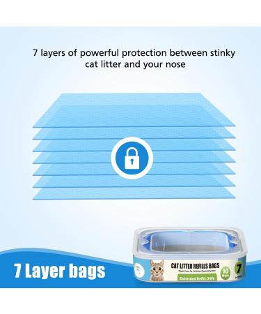 Cat Litter Refills Cartridge Compatible with 1 count (Pack of 10) - Buy Online on GoSupps.com