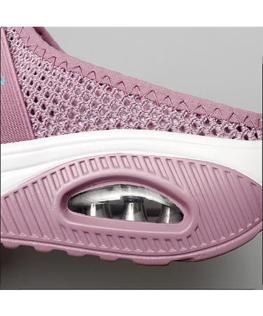 FAMYNGL Diabetic Shoes for Men and Women - Wide Width Adjustable Closure Orthopedic Sneakers - Pink, Size 41 - Buy Online on GoSupps.com