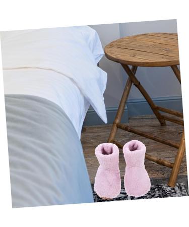 Buy Housoutil Electric Warm Shoes - Plush Winter Foot Warmers 27x9cm Men's Heated Slippers Perfect for Cold Weather - Buy Online on GoSupps.com