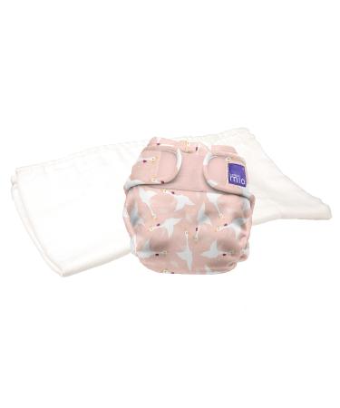 Bambino Mio Mioduo Two-Piece Reusable Eco Chemical Free Nappy Feather Flight Size 2 ( 9Kgs+) Feather Flight Size 2 (9kgs+)