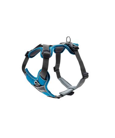 HUNTER DIVO dog harness M 56-73 cm light blue/grey 56 - 73 cm light blue/grey