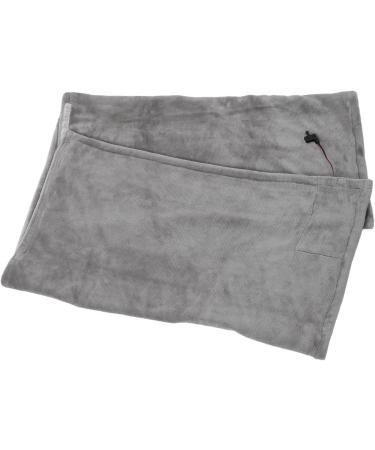 Zerodis Electric Heated Blanket - Soft Cozy Fast Heating Throw for Office & Camping (Light Gray) - Buy Online on GoSupps.com