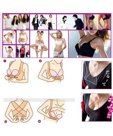 xorea Ladies Women Adjustable Shoulder Back Posture Corrector Chest Brace Support Belt-Black-L - Buy Online on GoSupps.com