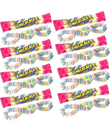 Candy Necklaces Boiled Sweets 17g - Fruit Flavour Candy Sweets (30(Full Box)) - Buy Online on GoSupps.com