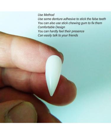 Halloween Party Catch Teeth | Fake Dentures for Family Fun | 1.8 cm | Perfect Gift for Halloween Parties - Buy Online on GoSupps.com