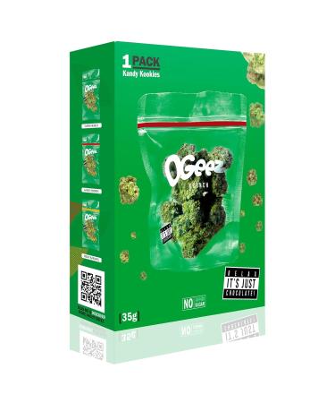 Buy Ogeez Chocolate Gift Box - Crunchy Weed-Inspired 35g Treats | Kandy Kookies Vegan Chocolate Online - Buy Online on GoSupps.com