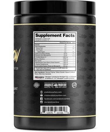 Pump-N-Grow Muscle Pump and Nitric Oxide Boosting Supplement - Caffeine Free Pre Workout with L-Citrulline, L-Arginine, Beta-Alanine - Fruit Punch Flavor - 30 Servings - Buy Online on GoSupps.com