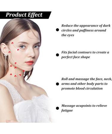 Lafo Facial Massage Roller | Silicone Face Massage Tool for Body & Face Curves | Reduces Tiredness | Self Care Gift for Women (Purple - Buy Online on GoSupps.com