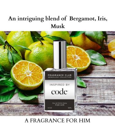 Inspired by Code 1.9 oz. EDP Mens fragrance with Bergamot Clary Sage and Musk is a seductive fragrance that eludes confidence. - Buy Online on GoSupps.com