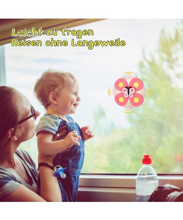 Winstico Suction Cup Toy Set - 3-Pack Fidget Sensory Insect Water Toys for Toddlers 18 Months+ | International Shipping Available - Buy Online on GoSupps.com