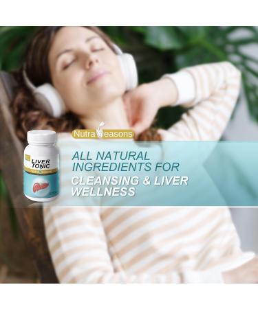 Nutra Seasons Liver Tonic - New Packaging Liver Cleanse Detox & Repair with Milk Thistle NAC Choline Bitartrate Ginger Turmeric Dandelion Root Artichoke Extract Schisandra Berry 60 vege caps - Buy Online on GoSupps.com
