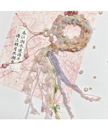 Handmade Ethnic Tassels Bracelet | Colorful Chinese Tibetan Jewelry - OralGos - Buy Online on GoSupps.com