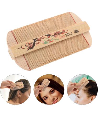 Peigne Bambou Double Face Ultra-fin pour D m lage et limination des Pellicules Outil de Toilettage pour Chiens Chats et Gar on Fille Massage Doux Du Chevelu et Soins des Poils - Buy Online on GoSupps.com