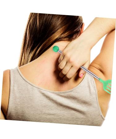 Magiclulu Telescopic Scratch & Massage Tool - Stainless Steel Hand Massager for Back Relief | Retractable Inox Plastic Device - Buy Online on GoSupps.com